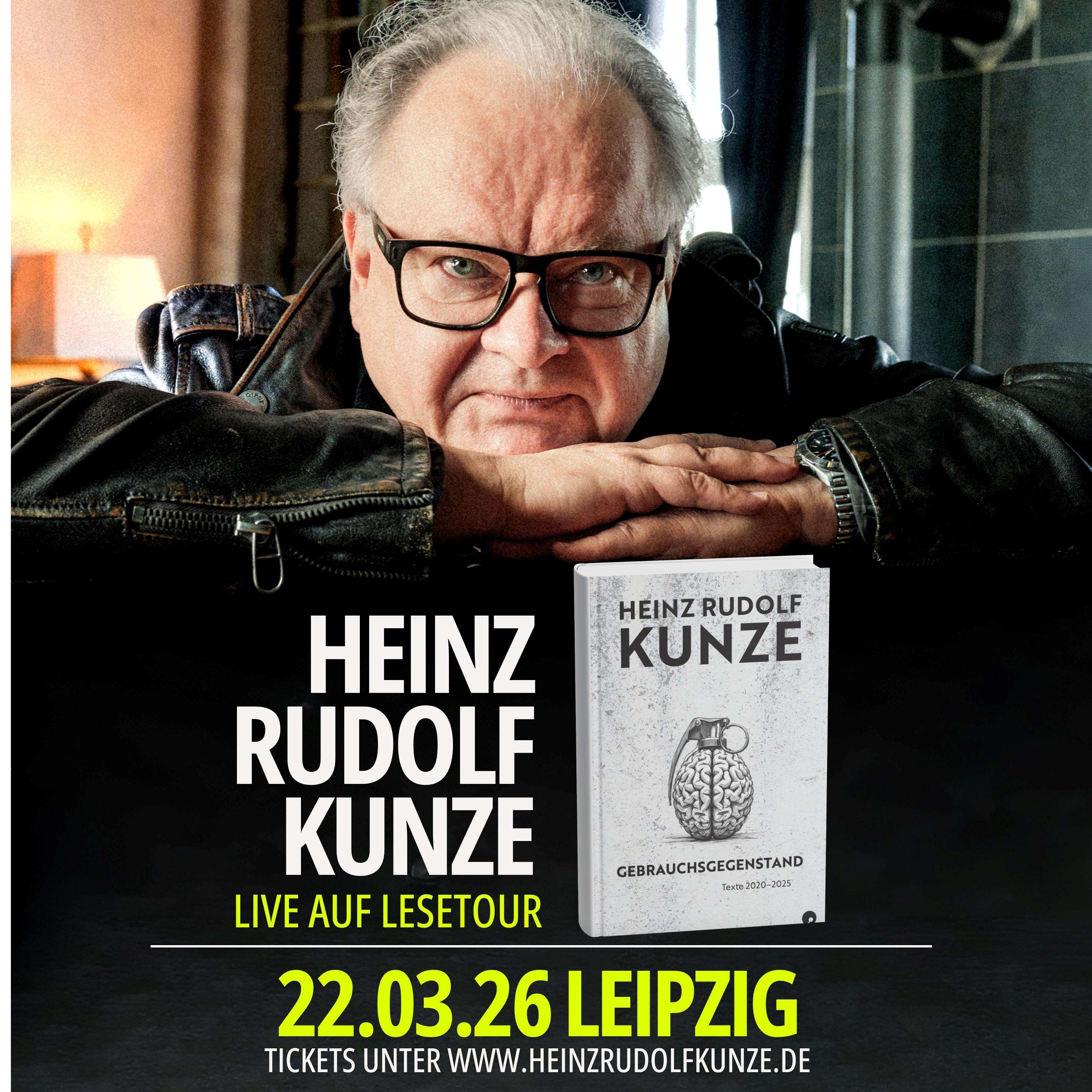 Heinz Rudolf Kunze: Gebrauchsgegenstand